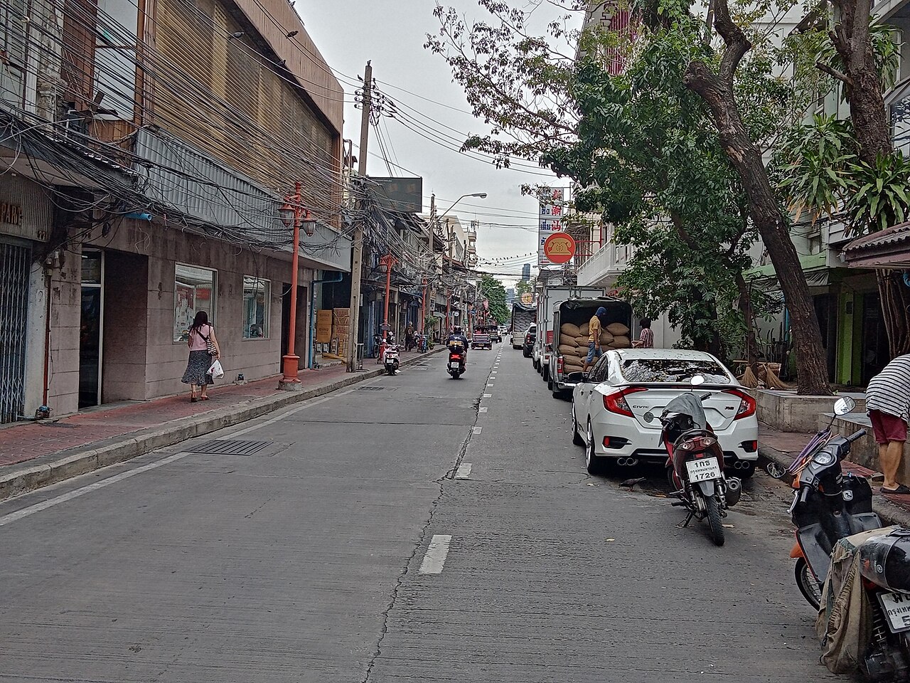 曼谷 Song Wat Road 老城街区建筑