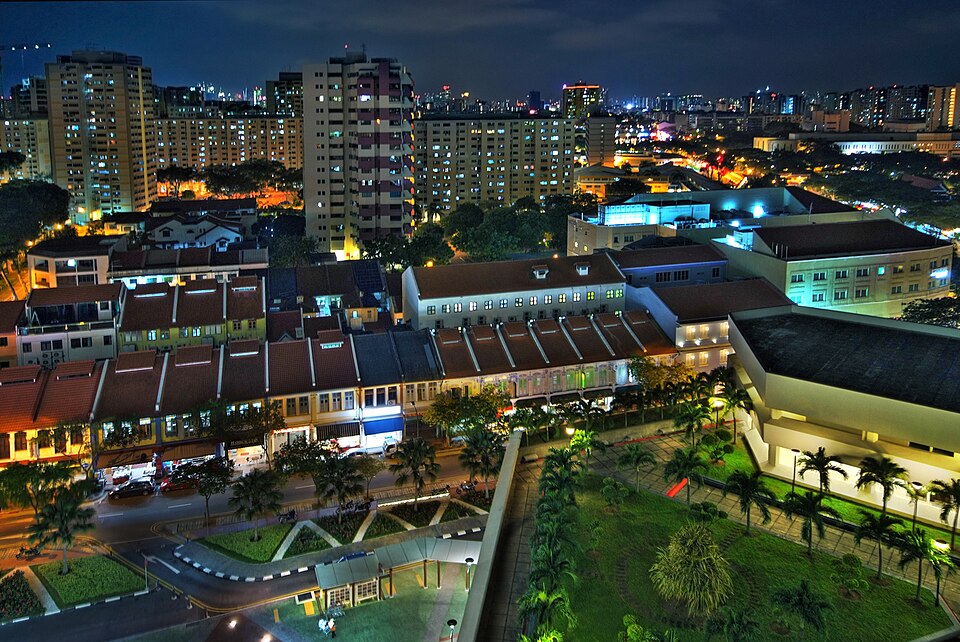 新加坡 Joo Chiat 彩色店屋街区