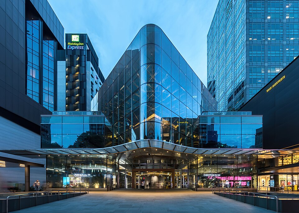 新加坡乌节路商圈与城市街景